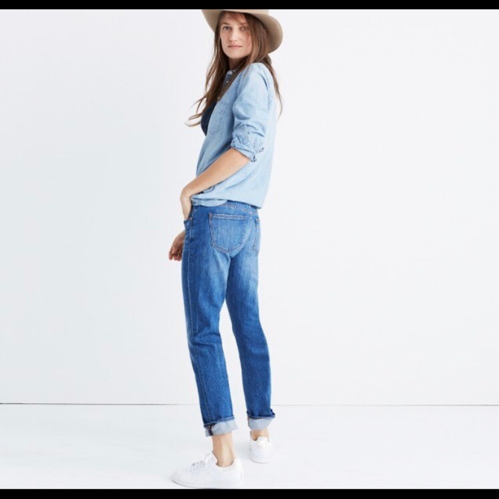 Madewell Slim Boyjean in Walton Wash